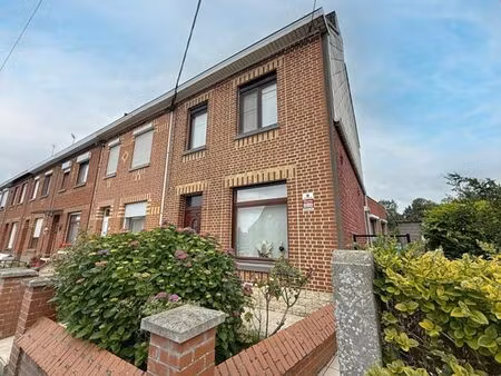 maison 3 façades et 3 chambres avec jardin à leers-nord