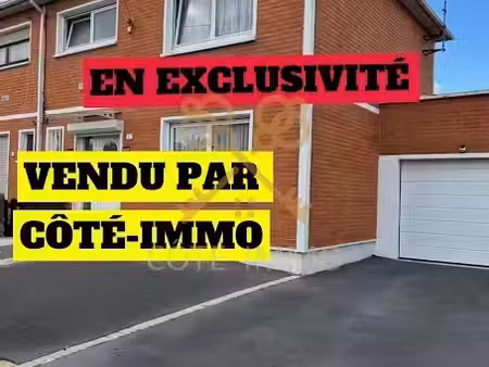 vente maison 4 pièces 85 m² à courcelles-lès-lens (62970)  158 900 €