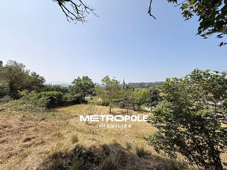 grand terrain avec vue