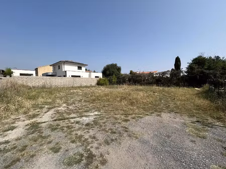 vente terrain 510 m² bessan (34550)