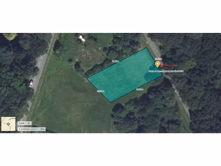 terrain constructible de 857 m² dans un lotissement calme à ladignac-le-long.
