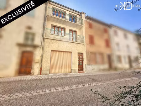 maison de village de 122m² à montpezat sous bauzon