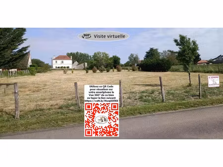 vente terrain à batir 1585 m² à sermesse (71350)  44 000 €