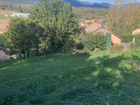 vente terrain 1102 m² à saint-genix-les-villages (73240)  56 000 €