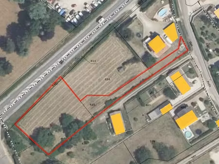 vente terrain à batir 1591 m² à allériot (71380)  58 900 €