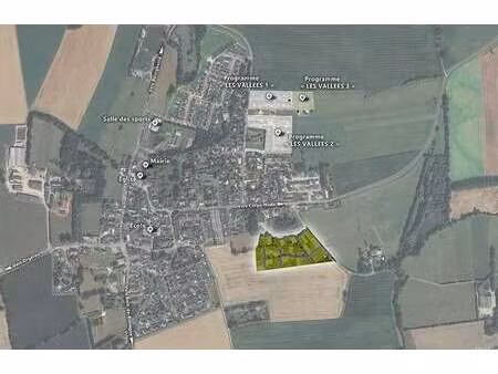 vente terrain à chanteloup (35150) : à vendre / 219m² chanteloup