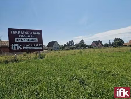 vogelgrun : terrains de construction 8 ares viabilisé