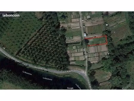 743 m2 de jardin potager