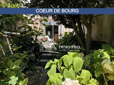 samatan coeur de bourg - jardinet & garage