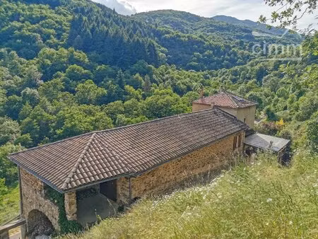 mas sur 4hec avec rivière  jardin  piscine et dépendance à rénover