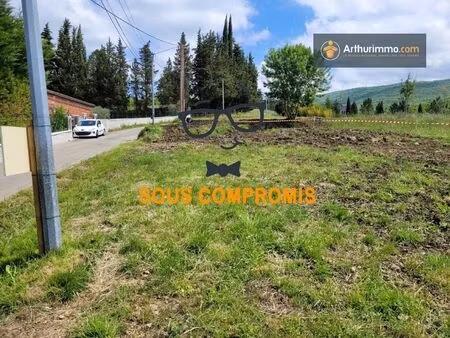 vente terrain 1142 m2 à lieurac