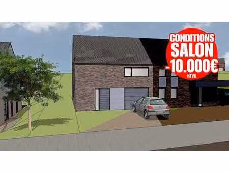 maison neuve à mons-lez-liège - vente sur plans
