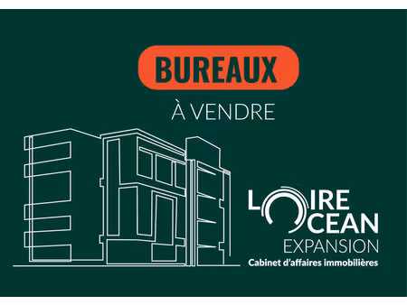 achat local professionnel 310m² treillieres 44119