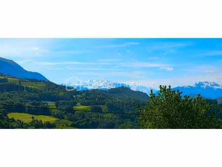 maison avec vue sur le mont blanc