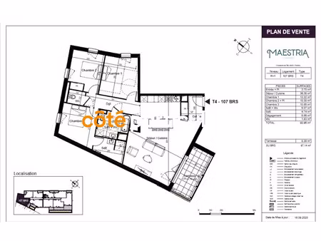 vente appartement à challans (85300)  209 000 €