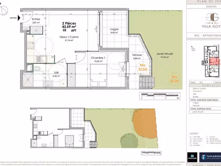 vente appartement à antibes (06600)  310 000 €