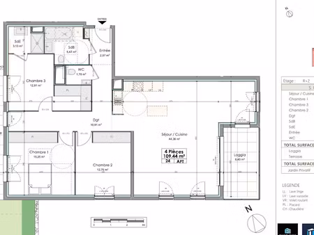 vente appartement à antibes (06600)  790 000 €