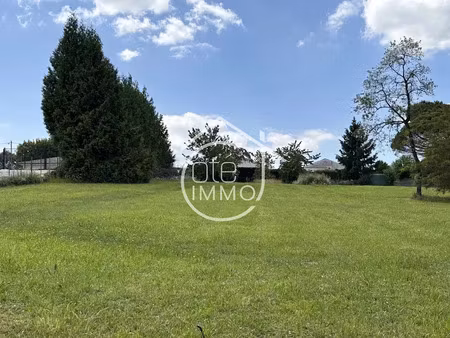 vente terrain à batir 1165 m² à sainte-colombe (33350)  84 500 €