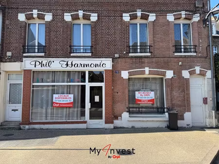 location locaux professionnels 60 m² à la fère (02800)  400 €