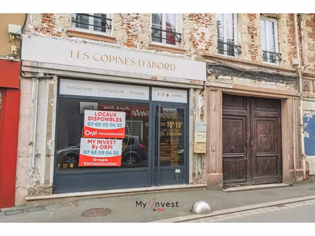 location locaux professionnels 67 m² à la fère (02800)  450 €
