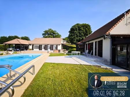 à vendre deux maisons avec piscine sur 2700 m² de terrain – proche gare tgv vendôme  idéal