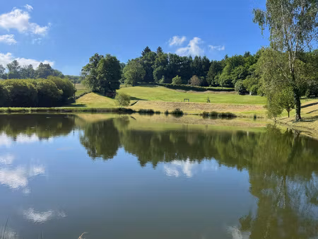 terrain de 1 8 hectare avec deux étangs près de coussac-bonn