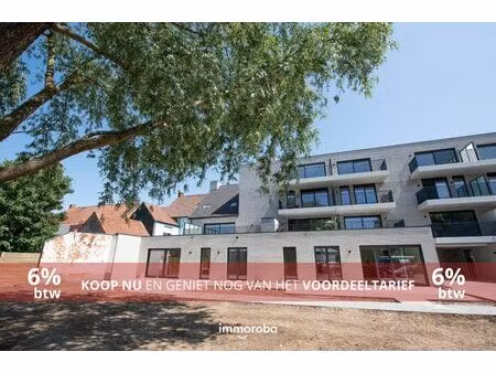 gelijkvloers nieuwbouwappartement met 2 slaapkamers  tuin & terras – residentie albert & j