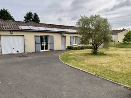 plain pied de 143m² à prignac et marcamps avec piscine.