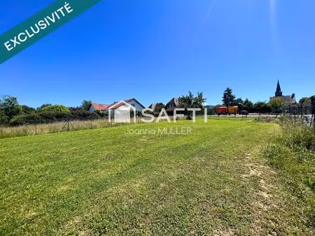 vente terrain 500 m² dannemarie (68210)