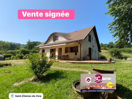 achat maison 6 pièces 156m² st etienne de vicq 03300