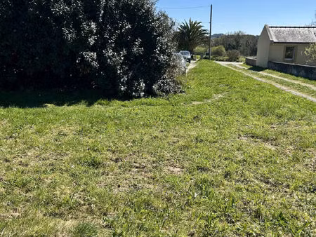 belle ile en mer a vendre terrain à bâtir 753 m²