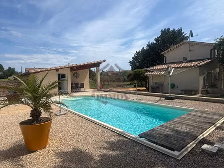 villa avec piscine + grand garage