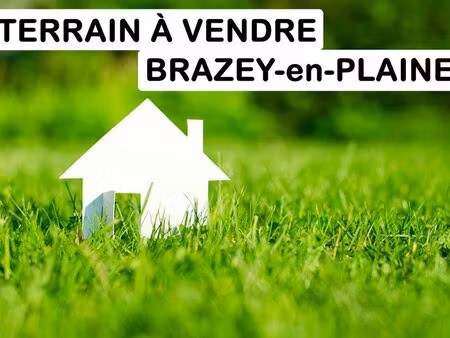 brazey en plaine - terrain à vendre - 1702m2 - 125 000 € - réf: 58560987_996 - bourse immo