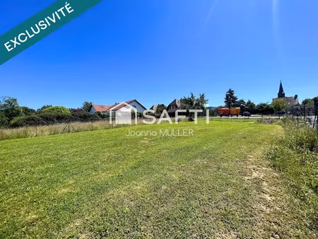 vente terrain 500 m² à dannemarie (68210)  60 000 €