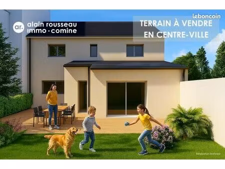 terrain 283 m² angers