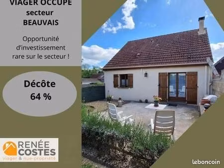maison en viager 4 pièces 84 m²