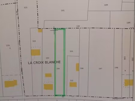 terrain 1990 m² orconte