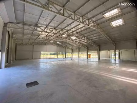 bâtiment commercial neuf de plain-pied de 1080 m2 divisibles à usage d'exposition ou stock