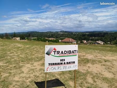 terrain 463 m² charmes sur l herbasse