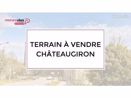terrain 1200 m² chateaugiron