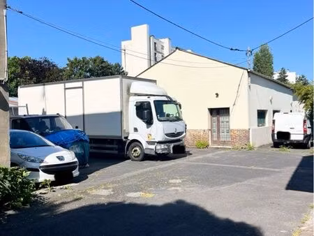 ? local + terrain à louer – 180 m² – épinay-sur-seine (proche enghien-les-bains) – accès p