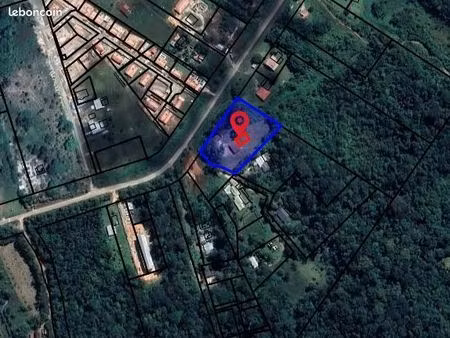 terrain 3 800 m² saint laurent du maroni