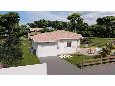 vente maison neuve 3 pièces 60 m² à gabarret (40310)  152 950 €