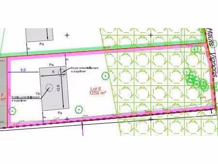 terrain de 1 250 m² à corbeil-essonnes