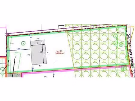 terrain de 1 428 m² à corbeil-essonnes