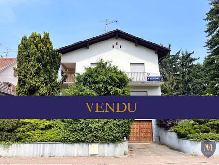 hégenheim maison à fort potentiel 6 pièces de 133 m2 à rénov