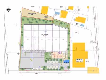 local d'activité 3 643m² à louer