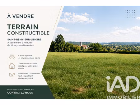 vente terrain à bâtir 1 304 m²