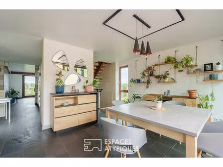 maison d'architecte contemporaine avec vue sur la moselle