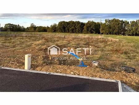 vente terrain 1073 m² à fabas (82170)  105 000 €